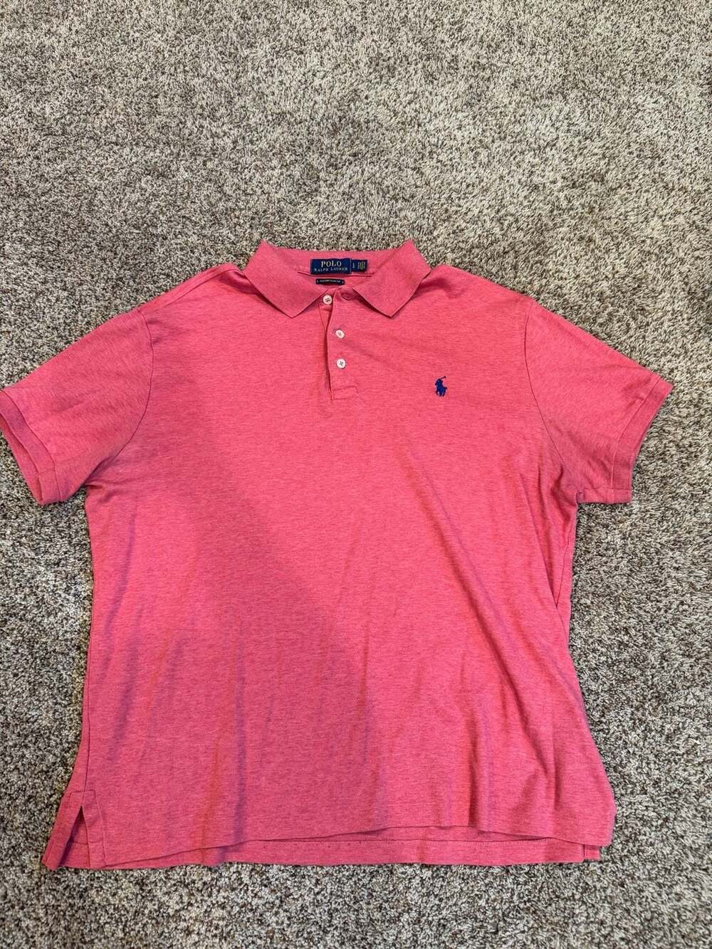 Polo Ralph Lauren Custom Slim Fit Polo Shirt Size L